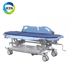 IN-R800B hospital abs hydraulic patient stretcher bed emergency transfer trolley