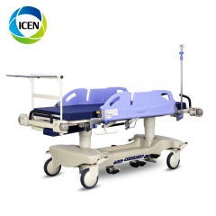 IN-R800A Hospital Emergency Rescue Transfer Bed Transport Patient Stretcher Trolley