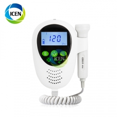 IN-FD300 China manufacturers digital small size pocket fetal doppler monitor probe