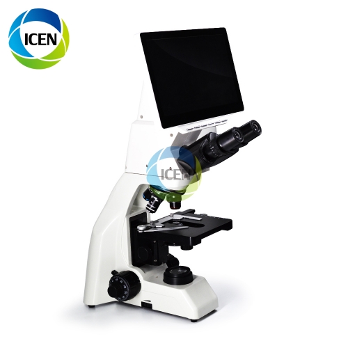 IN-B17 surgical operating medical equipment digital LCD electronic biological microscope price