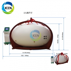 IN-HYDT-001 2 person medical device oxigen portable hyperbaric oxygen chamber price