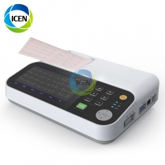 IN-C06 6 leads medical ecg machine with analyzer electrocardiograph machine sale