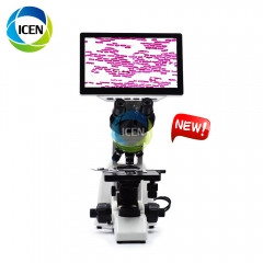 IN-B17 biological video laboratory machine manufacturers digital LCD binocular microscope