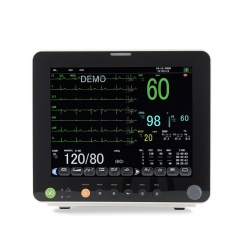 ICEN Portable Bedside Monitoring Hospital Equipment 6 Parameter Monitor Ecg Heart Rate Monitor