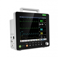 ICEN 12.1 Inch Portable Veterinary Vet Vital Sign Monitor Pulse Etco2 Ecg Monitor Animal Vet Monitor