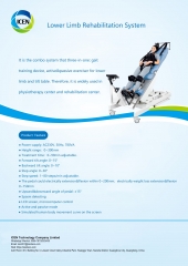 G001 Lower Limb Rehabilitation Training System To Recovery Of Stroke