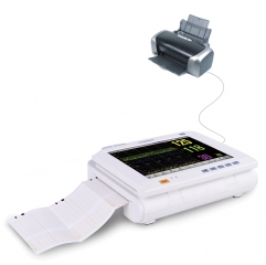 Comen C21 Contec Cms800g Maternal Fetal Monitor Color Lcd Display Screen Ce Portable Ctg Fetal Heart Monitor