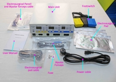China Manufacture Medical Electrobisturi Cauterize Machine Surgical Portable Electrosurgical Unit Diathermy Machine