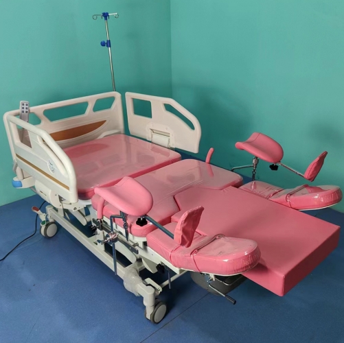 IN-I007 High End Intelligent Electric Delivery Bed Hospital Birthing Bed Lrd Electric 4 Motors Delivery Obstetric Maternity Bed