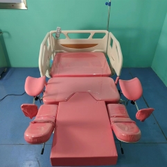 IN-I007 Hospital Bed Electric Gynecology Examination Obstetric Bed Nursing Gynecological Ot Maternity Bed Obstetric Delivery Table