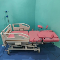 IN-I007 Hospital Bed Electric Gynecology Examination Obstetric Bed Nursing Gynecological Ot Maternity Bed Obstetric Delivery Table