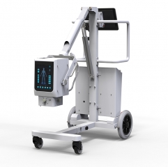 IN-8KW X-ray Mobile Xray Machine Medical Portable Digital X Ray Machine With Stand Flat Panel Detector Wired Computer