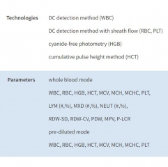 pocH-100i sysmex Auto Hematology Analyzer Bk-3100 Manufacturer Laboratory 3-part Hematology Analyzer Cbc Machine