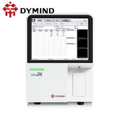 DH26 Original Dymind Dh26 Hematology Analyzer 10.4 Inches Touch Screen Blood Test Analyzer 3 Part Cbc Blood Test Machine Dymind Dh26