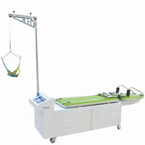 IN-V4D High Quality Spinal Decompression Traction Table Lumbar Traction And Cervical Traction Bed Machine For Physiotherapy