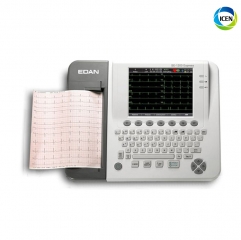 SE-1200 Original Edan 5.6 Inch Color Touch Screen Portable Ecg Monitor 12-lead Edan Ecg Machine