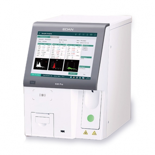 H30pro Ec-throughput Testing Capabilities Wbc 3-part Blood Cell Counters Automated Hematology Analyzer Edan H30 Pro