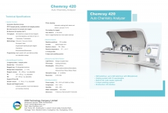 IN-420 Mindray Fully Automated Clinical Chemistry Analyzer Price Rayto Chemray 420