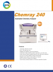 IN-240 Rayto Chemray 120 240 420 Auto Biochemistry Chemistry Analyzer Machine