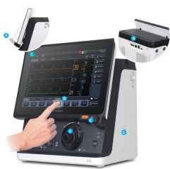 V3 Portable Medical Monitor Bedside Portable Ventilators Machine Medical Comen V3