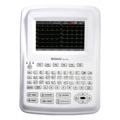 EDAN SE1201 Cheap Price 7 Inch 12 Leads Touch Screen Medical Ekg Portable Ecg Machine 6 Channel