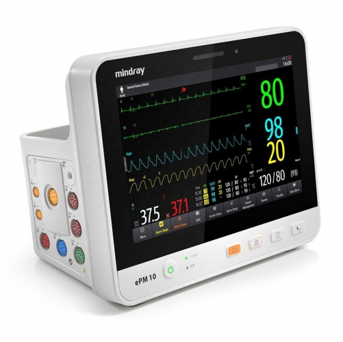 ePM10 New Portable Patient Monitor Price Mindray 12 Inch Vital Sign/ecg/veterinery Patient Monitor With Trolley/wall Mount