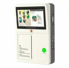 N6 Various Network Solutions Tablet Design Color Touch Screen Electrocardiograph Portable Ecg Machine 12 Lead 3 Channel Ecg