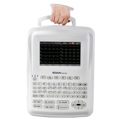 EDAN SE1201 Cheap Price 7 Inch 12 Leads Touch Screen Medical Ekg Portable Ecg Machine 6 Channel