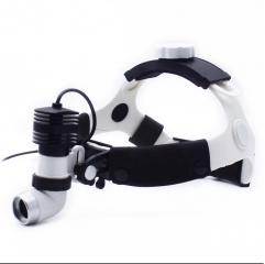 IN-G1 Medical Led Headlight And Binocular Loupes Otolaryngology 2.5x Headwear Magnifier +5w Focusing Headlamp