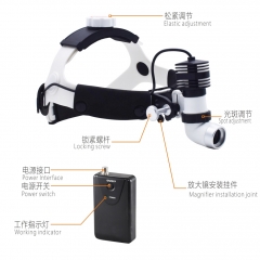 IN-G1 Wireless Rechargeable Medical Doctor Examination Operating Surgical Headlamp