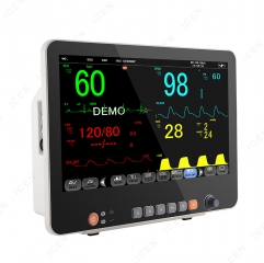 IN-15B Medical Standard 12.1'' Color Tft Lcd Patient Monitor Machine