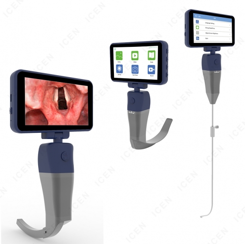 IN-P31 Hot Sale Medical Visual Portable Endoscope Camera Portable Ent Endoscopio Operating Laryngoscope