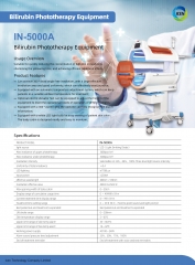 IN-5000A Customized Neonatal Medical Baby Phototherapy Unit With Led Digital Timer