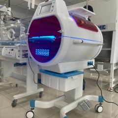 IN-5000A Mobile Medical Adjustable Infant Phototherapy Unit With Led Bulb For Neonatal Use Jaundice Treatment Device