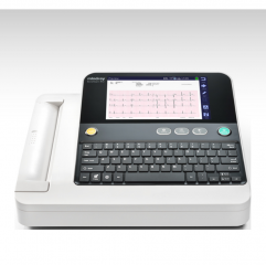 Mindray BeneHeart R12 Ecg/ekg Machine With Interpretation 12 Leads Digital 3 Channel Electrocardiograph