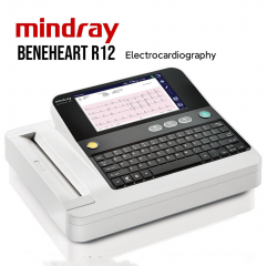 Mindray BeneHeart R12 24 Hours 12 Channel Portable Ecg Machine 12 Leads Electrocardiograph Monitor Ecg