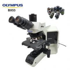 BX53 5x To 100x Metallurgical System Digital Semi-Motorized Fluorescence Microscope With Lcd Screen