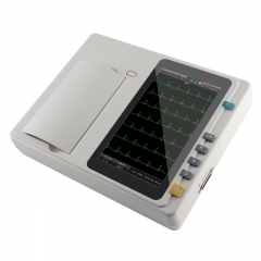 IN-301 Medical Equipment 3 Channel Ecg Machine Touch Screen 7 Inches Display Ekg Price