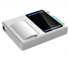 IN-301 Multilanguage 12-lead Electrocardiograph,3 Channels Touching Ecg/ekg Machine