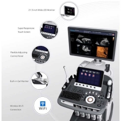 Sonoscape S50 Medical 3d 4d Trolley Color Doppler Ultrasound Machine Mobile Hospital Operation Room Digital Ultrasound Machine