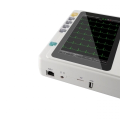 IN-301 Multilanguage 12-lead Electrocardiograph,3 Channels Touching Ecg/ekg Machine