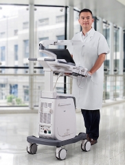 Sonoscape P20 Professional Hospital Use Adjustable Console Height Color Doppler Trolley Ultrasound Machine With Printer Port