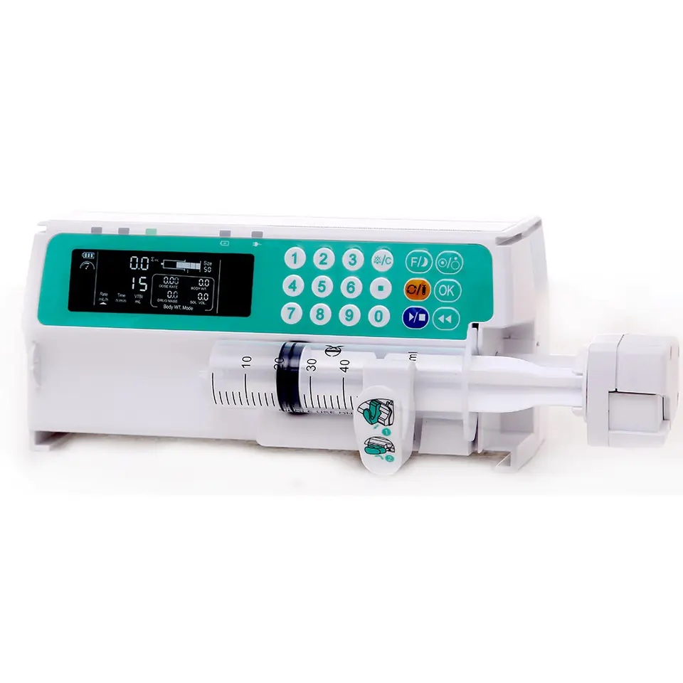 IN-SPA1 Automatic Micro Icu Ccu Single Channel Metal Medical Infusion Syringe Pump