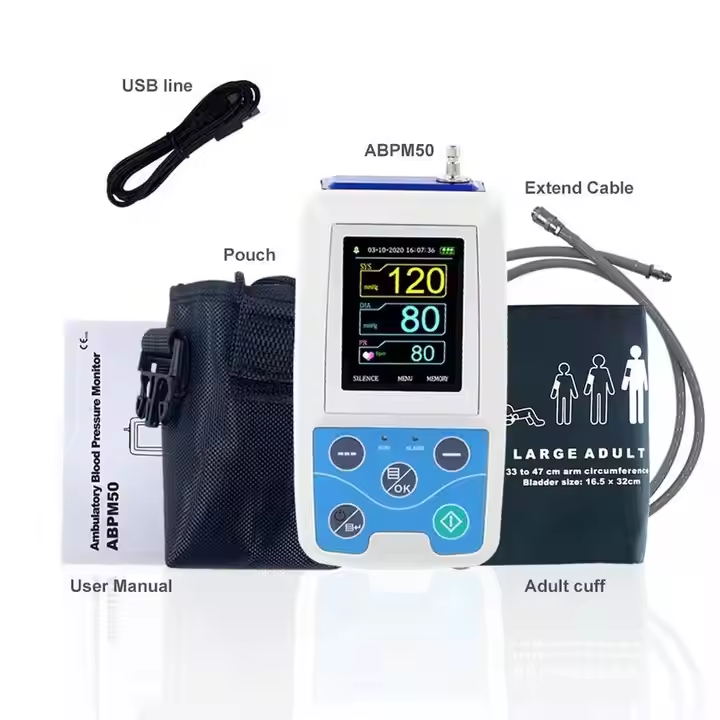 IN-PM50 Best Selling Nibp Spo2 Patient Monitor Electric Plastic Material