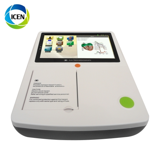 IN-CN3 Low Price Portable 3 Channel Ecg Machine With Ecg Monitor System