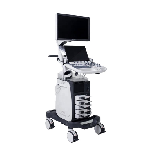 Sonoscape P50 Medical Equipment Large Screen Diagnostic Ultrasound Machine Trolley Color Doppler Ultrasound Scan