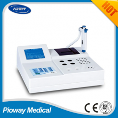 URIT-600A Two Channel Cheapest Coagulation Analyzer/semi Auto Coagulation Analyzer With Double Test Channel