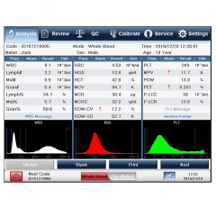 IN-B141-4 5 Part Hematology Analyzer 5 Part Diff Human/veterinary