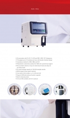 BH-70P Medical Equipment Portable Automated 3-part Hematology Analyzer For Human