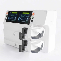 IN-C600A Dual Channel Hospital Infusion Pump Medical Vet Multiple 50ml Syringe Pump